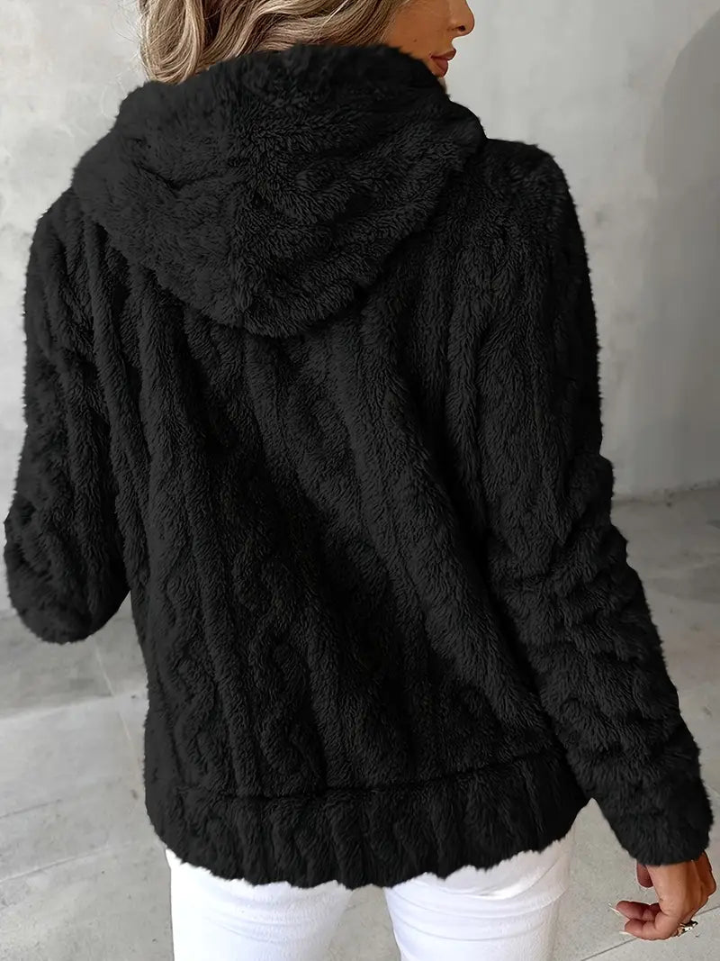 Ganka | Long-sleeved hooded jumper with zip
