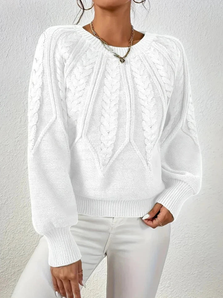 Agnese | Chic Twisted Knit Jumper