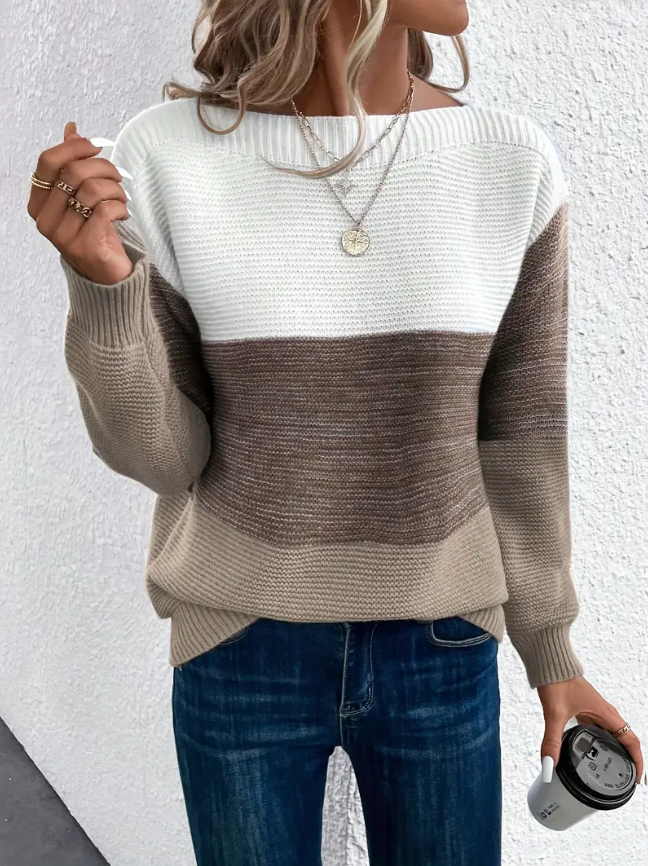 Calista | Elegant Long-Sleeve Jumper