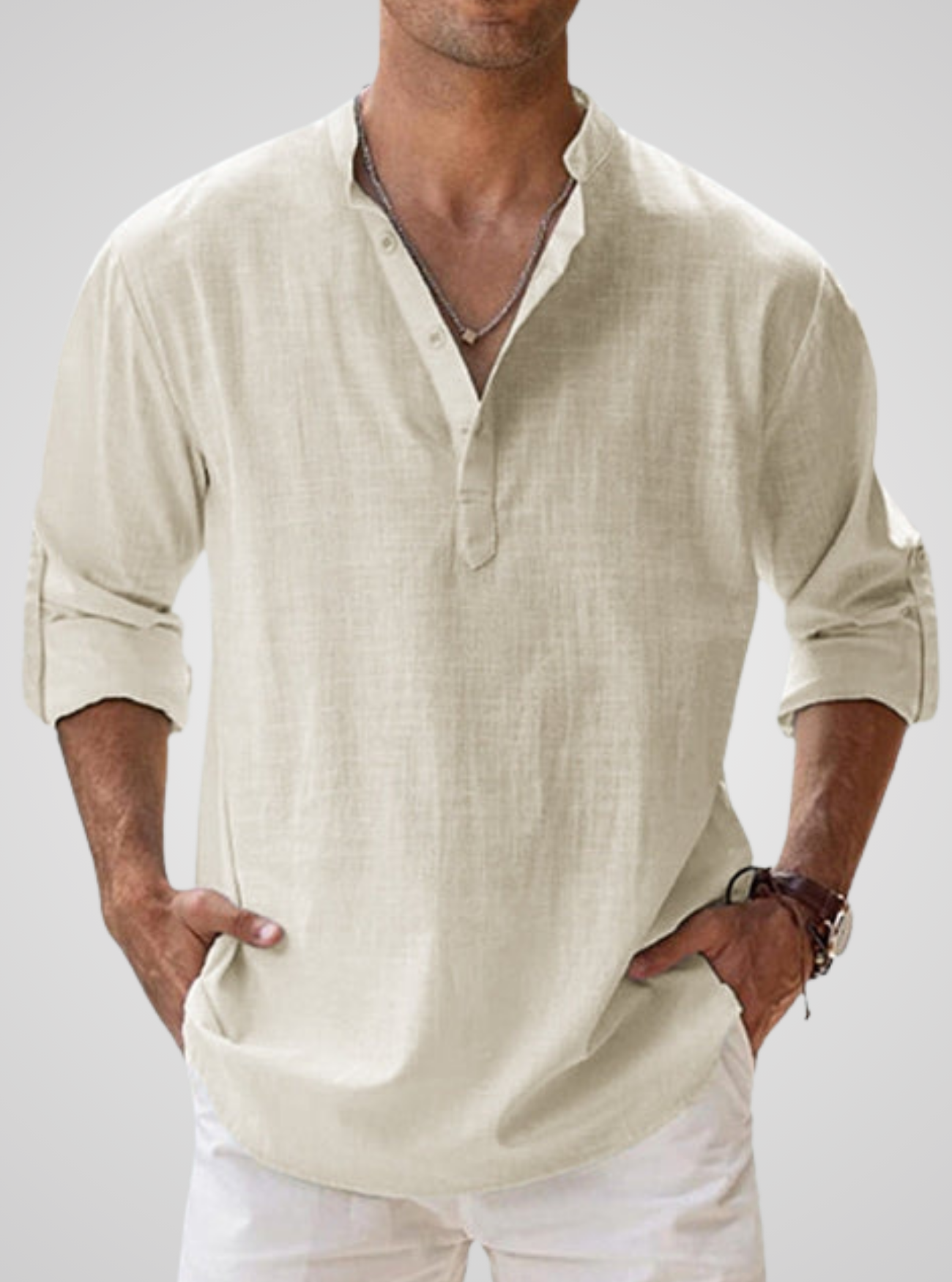 Harland | Breathable Linen Shirt