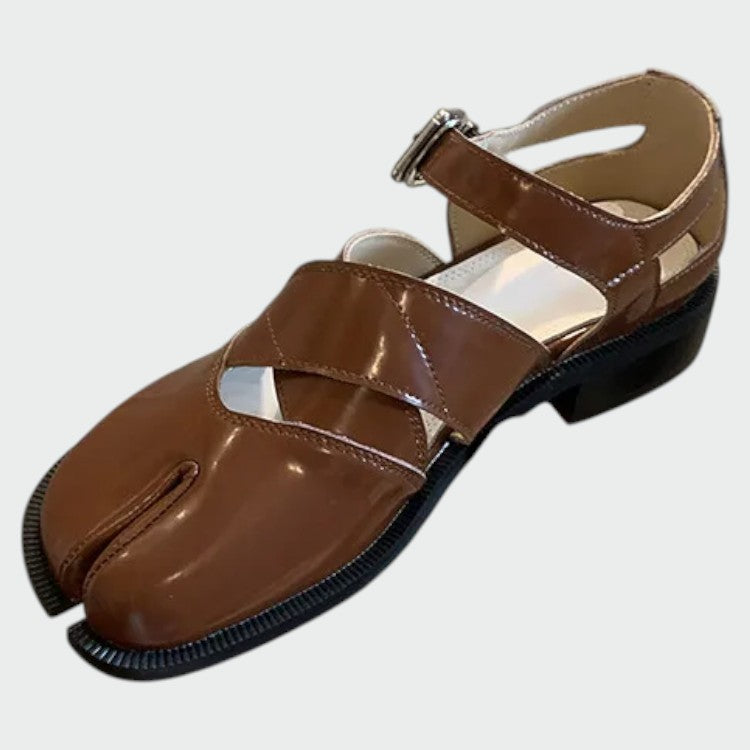 Nora Beau | Tabi Strap Mary Jane Shoes