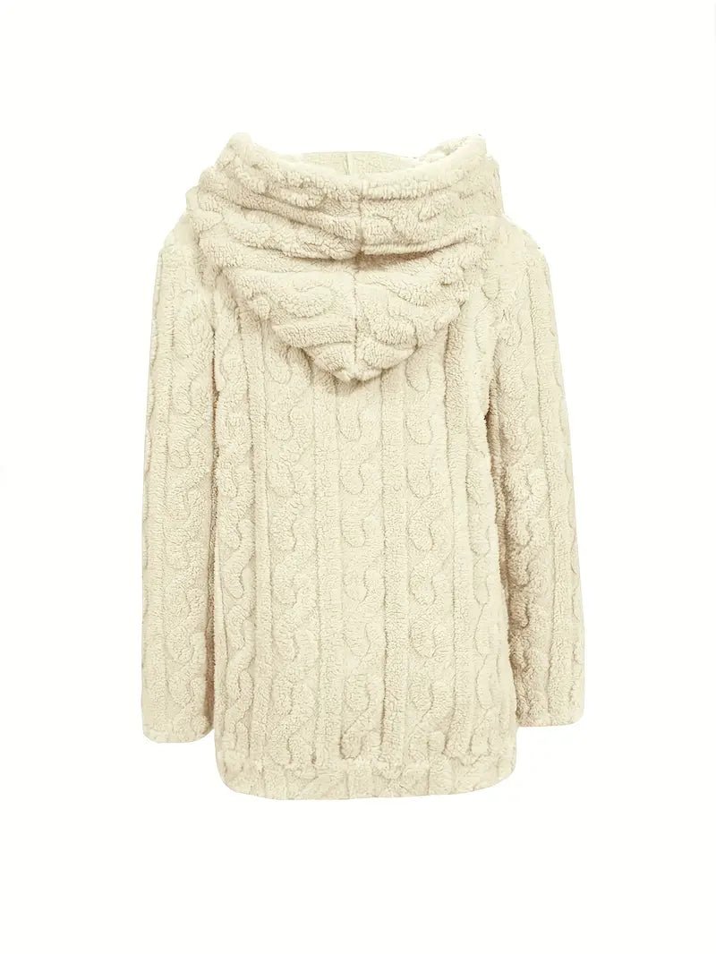 Ganka | Long-sleeved hooded jumper with zip