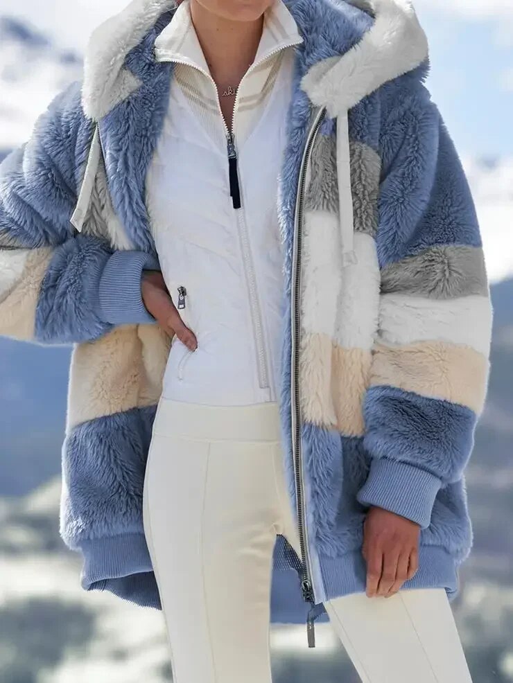 Isabella™| Winter Jacket with Hood and Zip