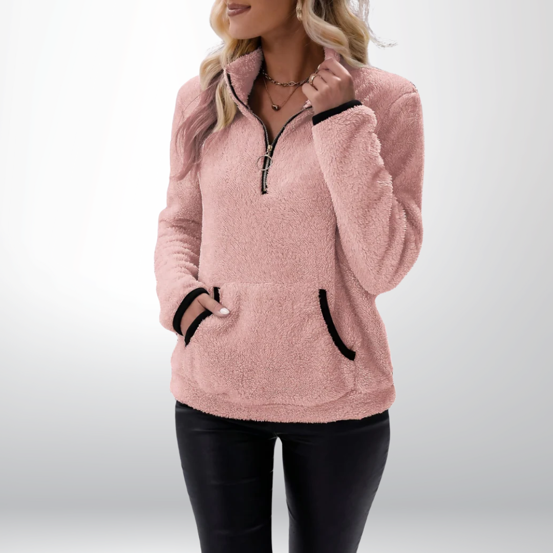 Rosely | Half Zip Fleece Jumper