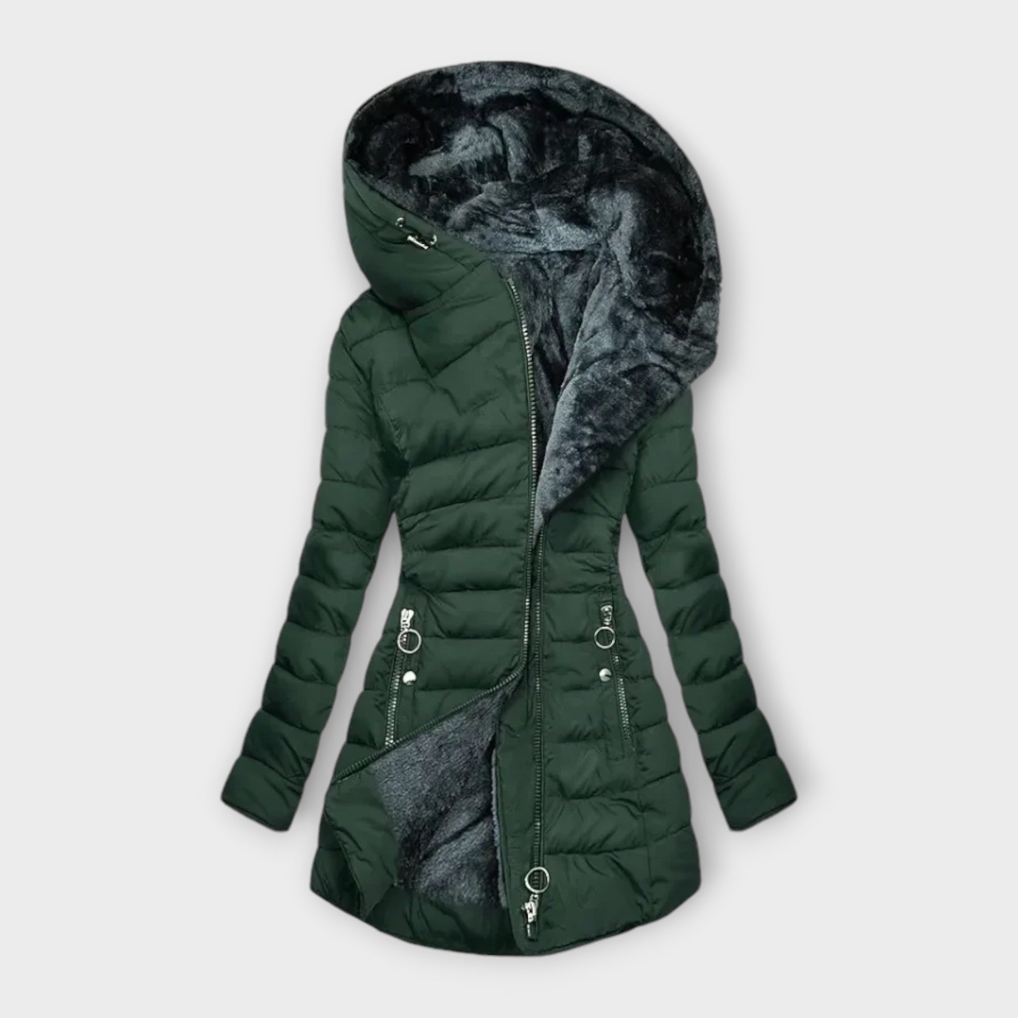 Kori | Cosy Faux Fur-Lined Coat