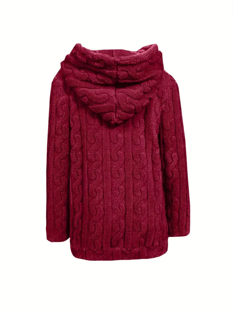 Ganka | Long-sleeved hooded jumper with zip