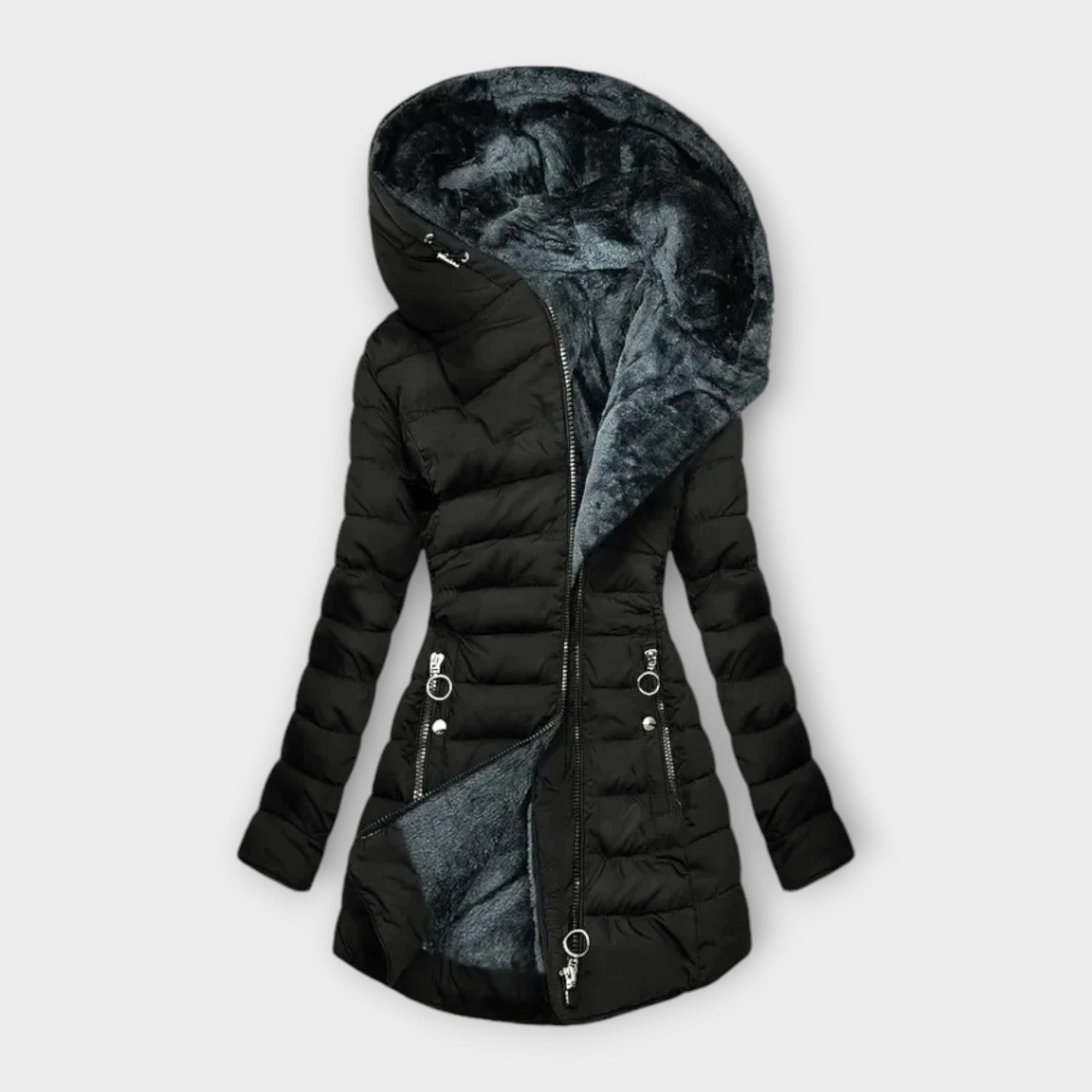 Kori | Cosy Faux Fur-Lined Coat