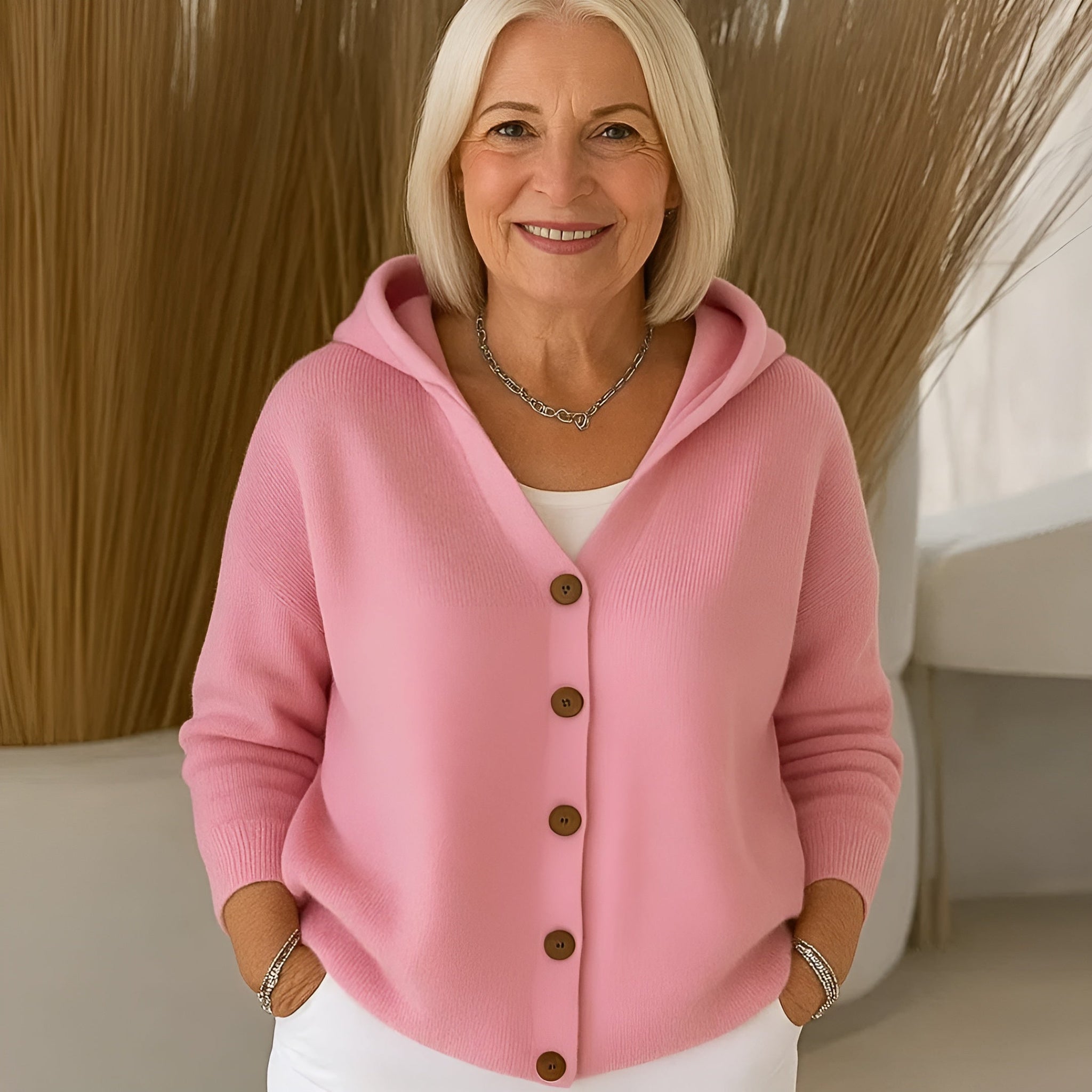 Freja™ | Soft cotton cardigan