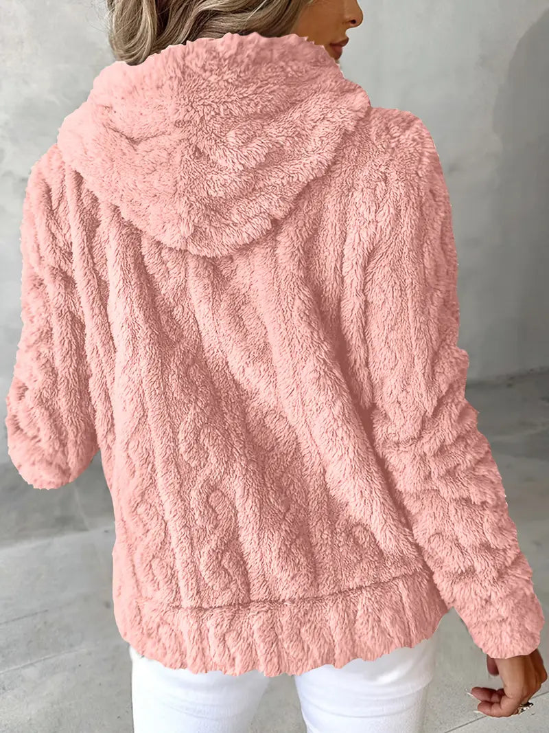 Ganka | Long-sleeved hooded jumper with zip