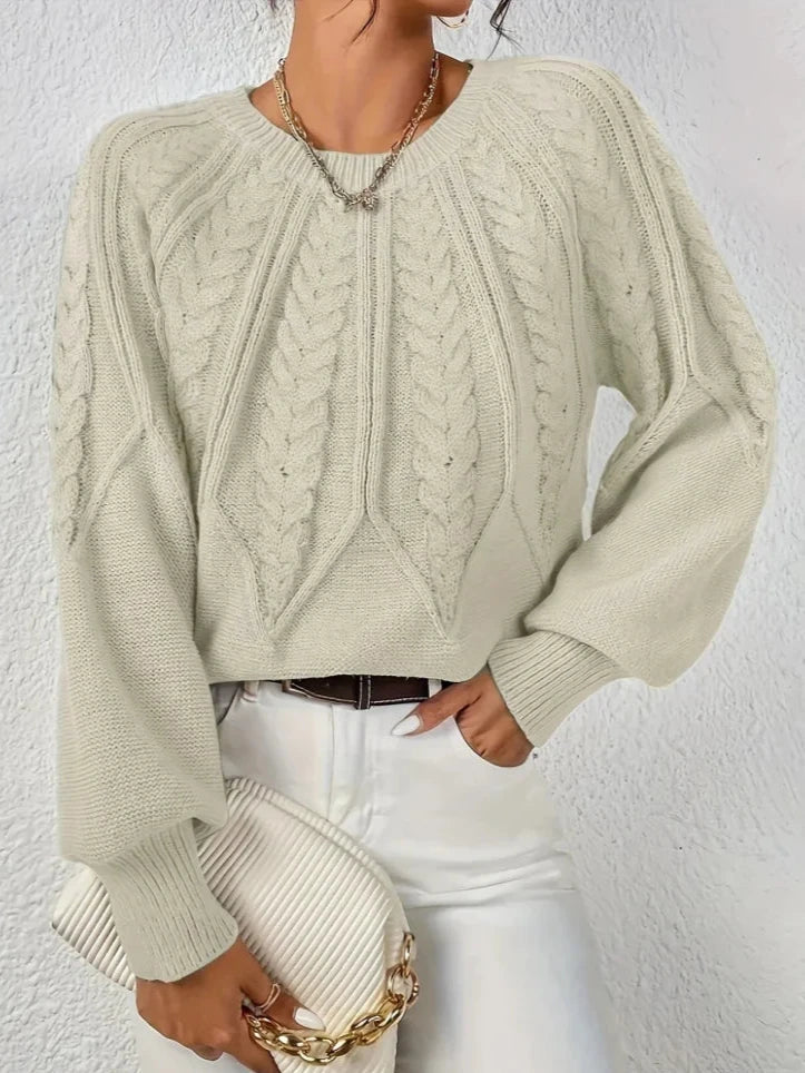Agnese | Chic Twisted Knit Jumper