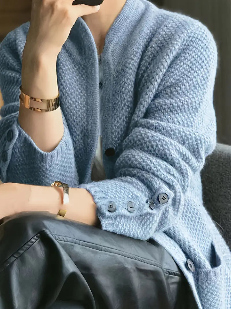 Hannah | Cozy Knitted Jumper Jacket