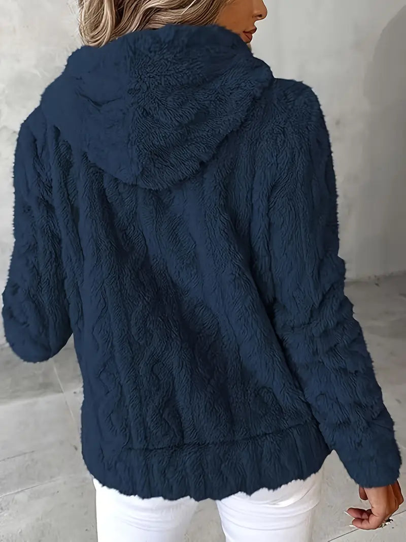 Ganka | Long-sleeved hooded jumper with zip