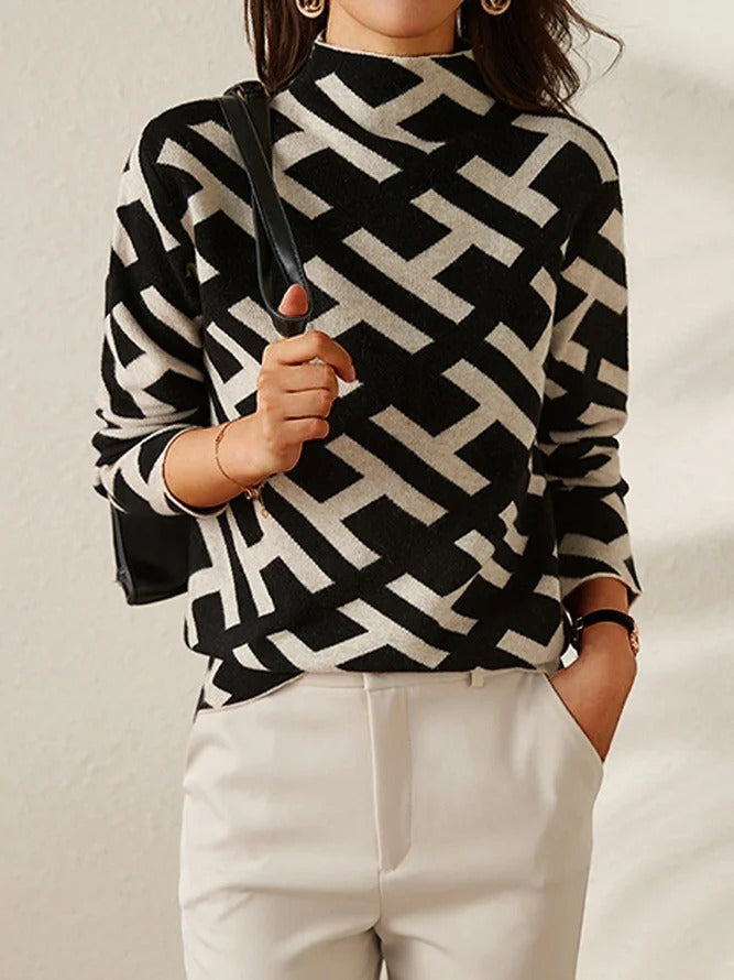 Jessy | Elegant Roll Neck Jumper