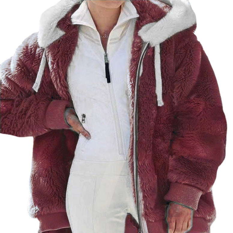 Isabella™| Winter Jacket with Hood and Zip