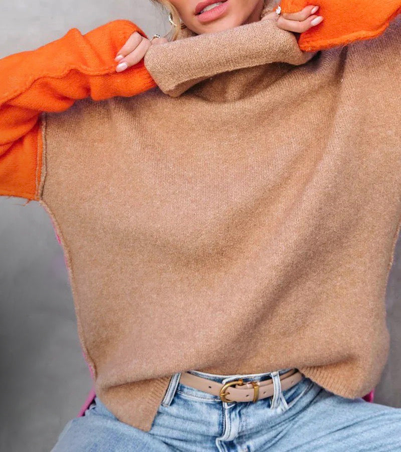 Sloane | Relaxed Roll Neck Jumper