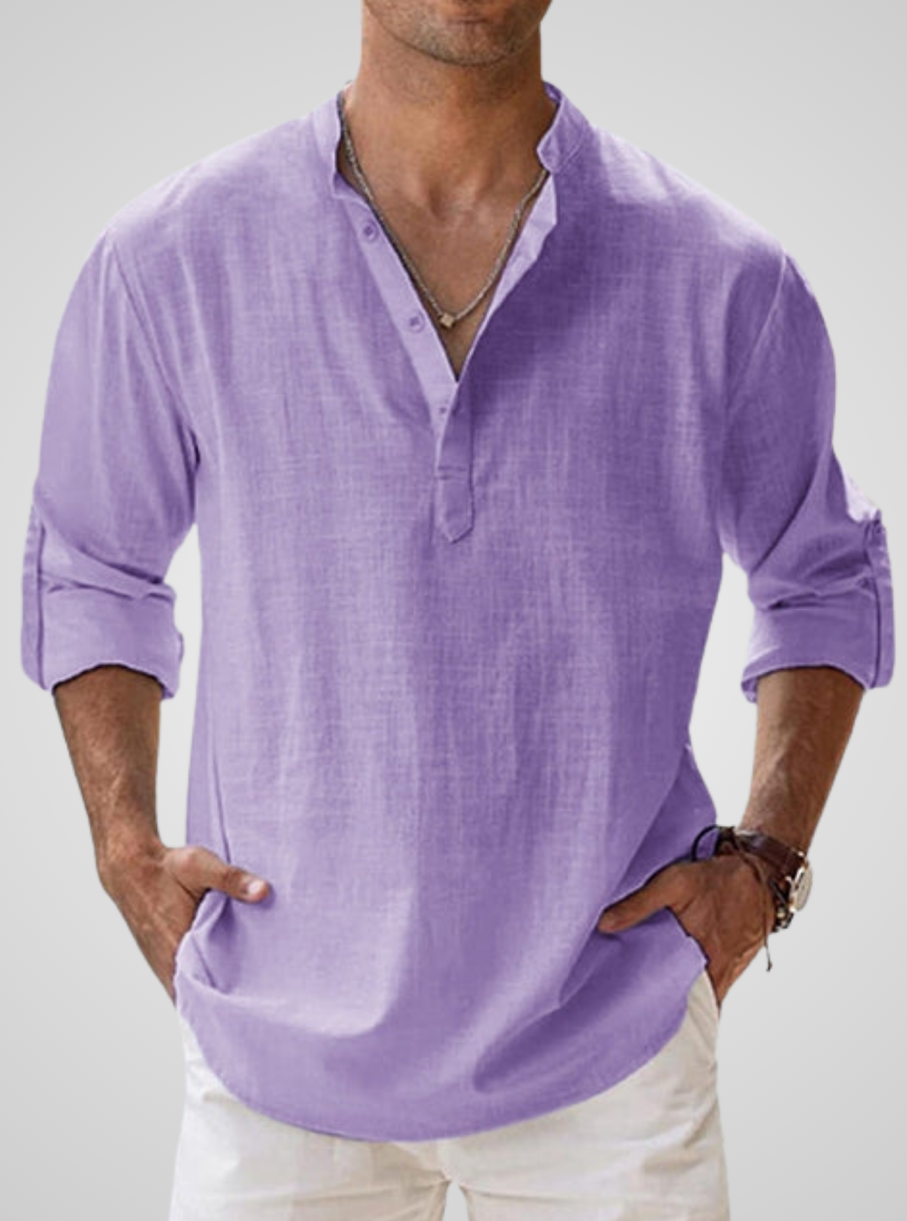 Harland | Breathable Linen Shirt