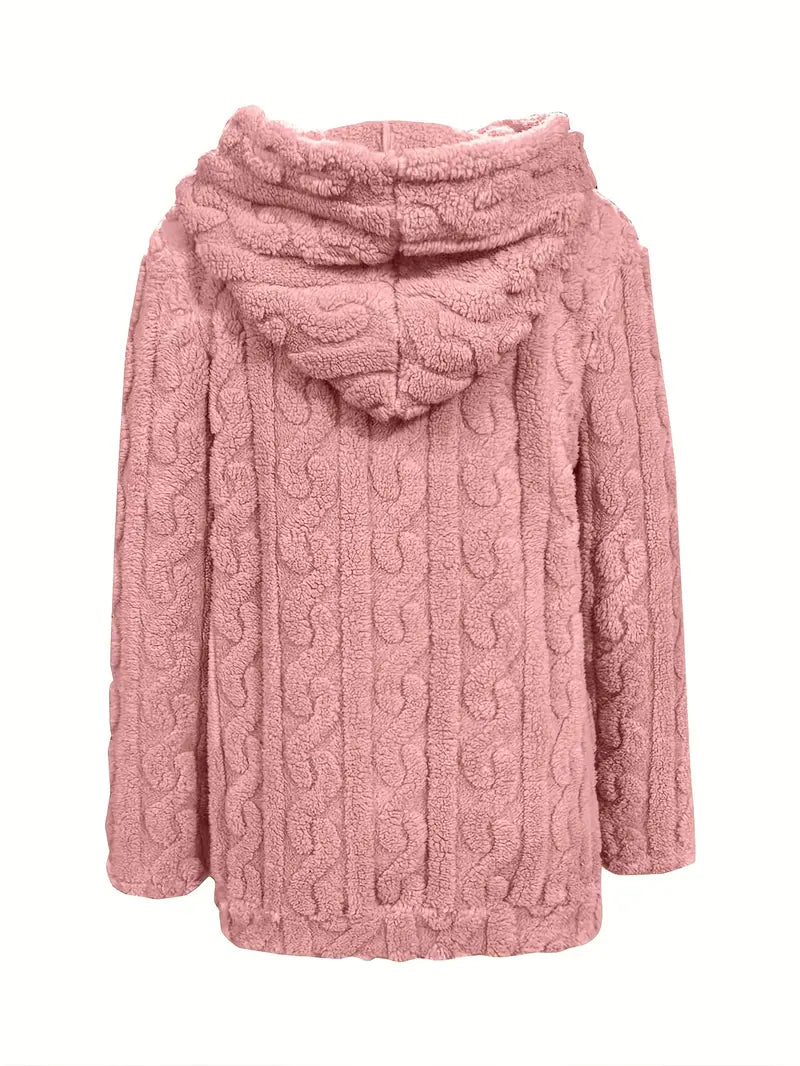 Ganka | Long-sleeved hooded jumper with zip