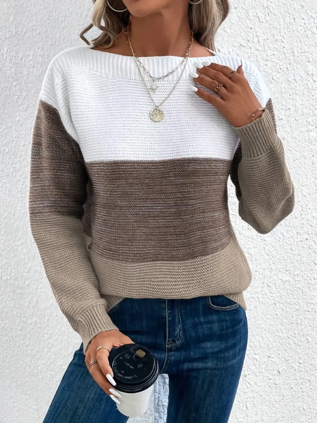 Calista | Elegant Long-Sleeve Jumper