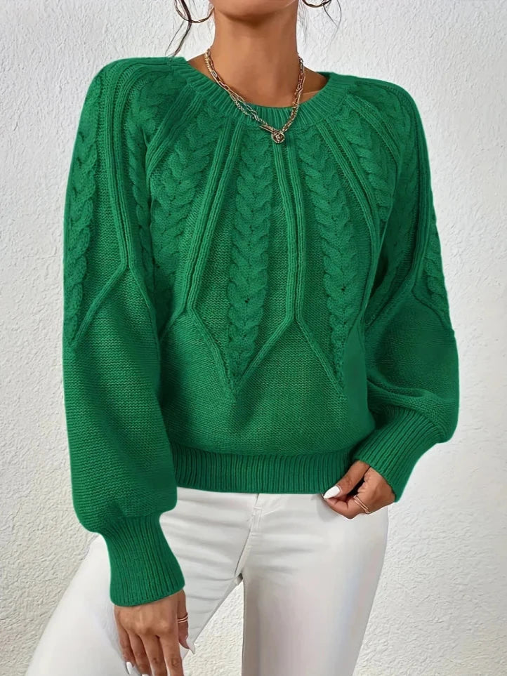 Agnese | Chic Twisted Knit Jumper