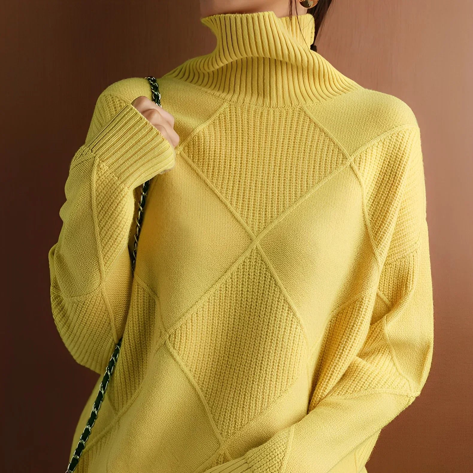 Marcelle | Roll Neck Jumper