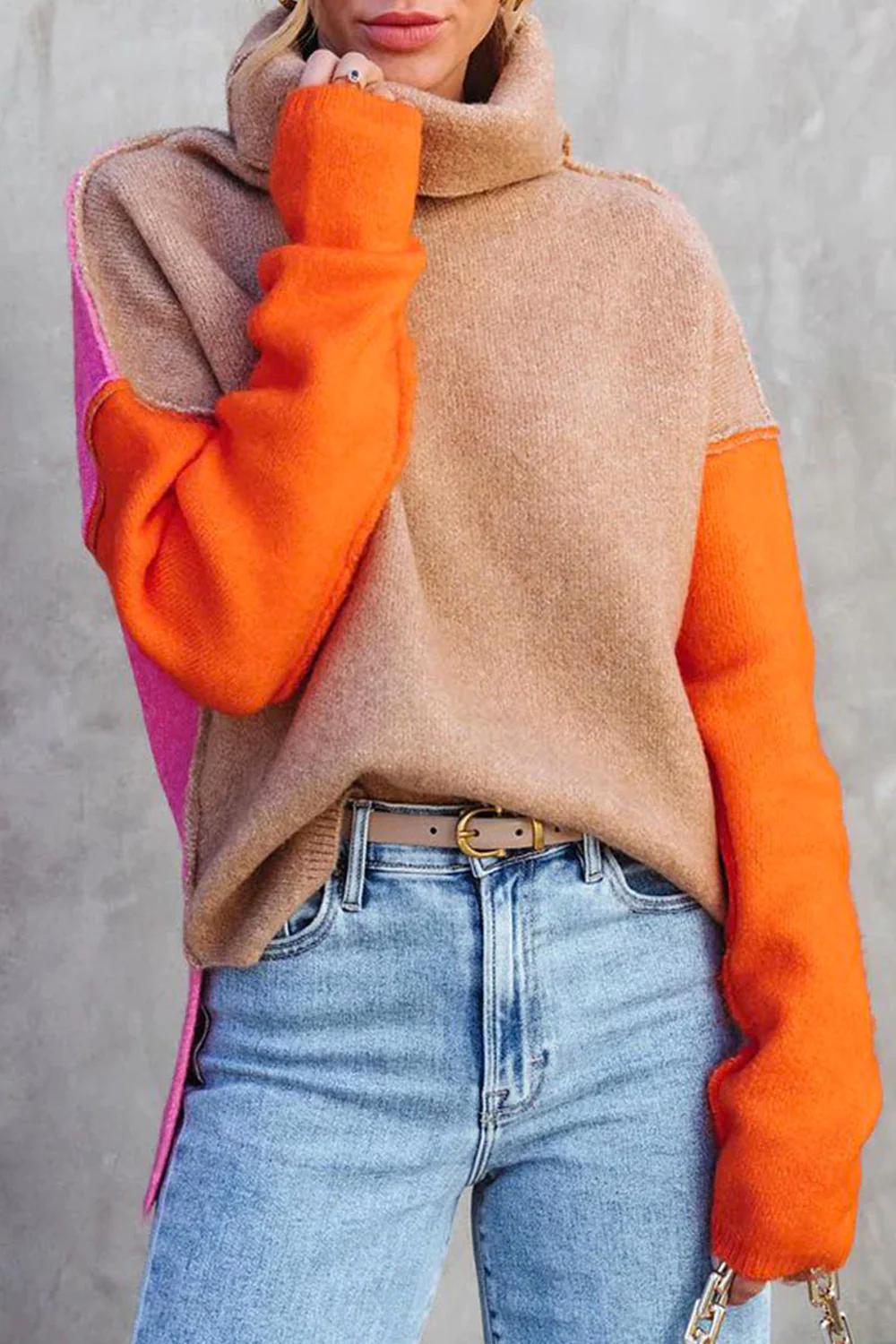 Sloane | Relaxed Roll Neck Jumper