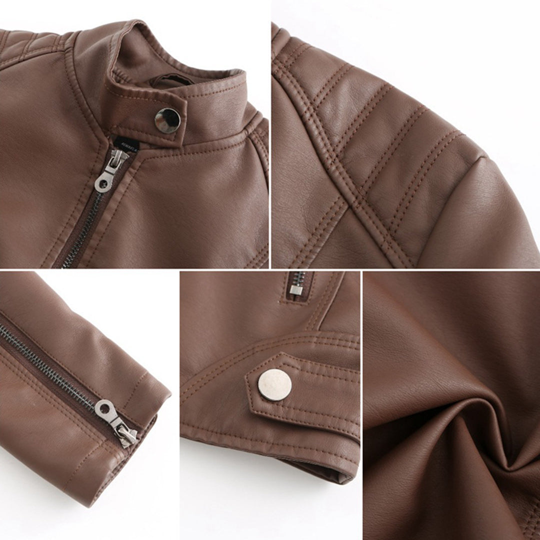 Dupont™| Elegant Leather Jacket