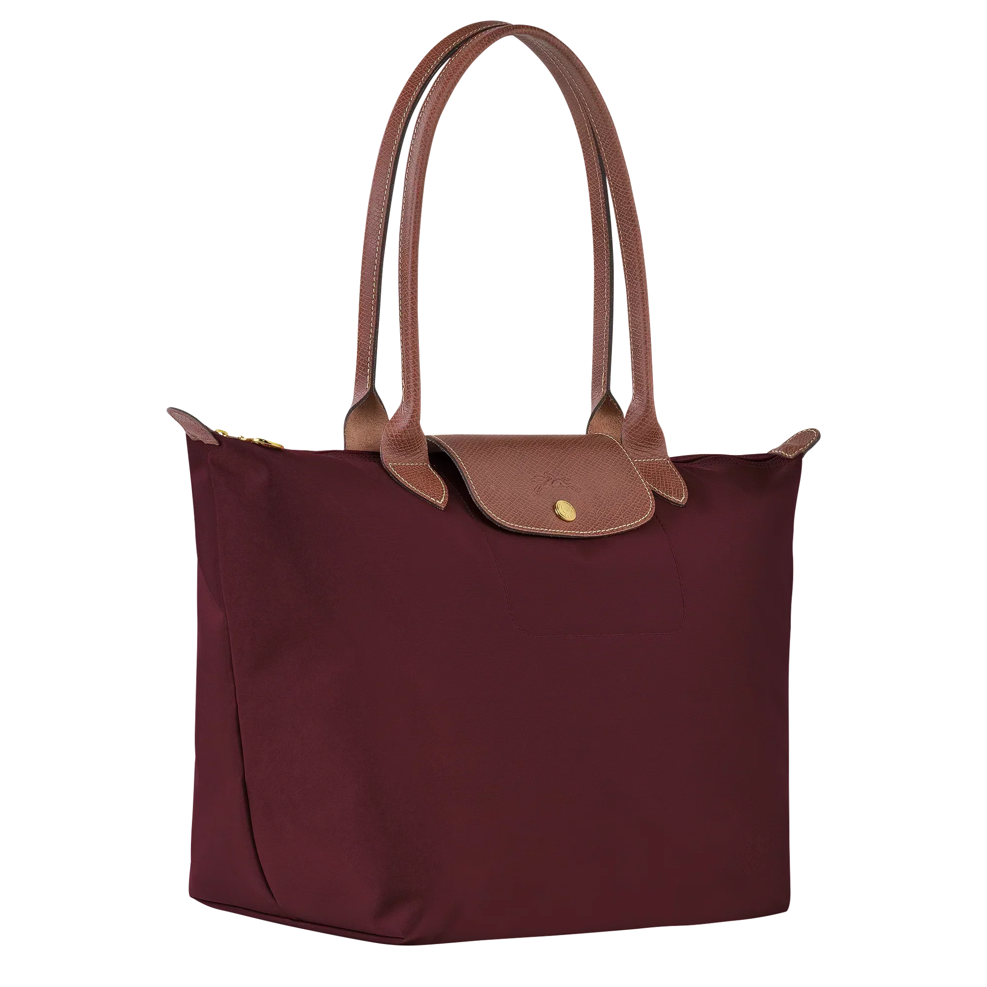 Longchamp | Large Le Pliage Tote, Burgundy
