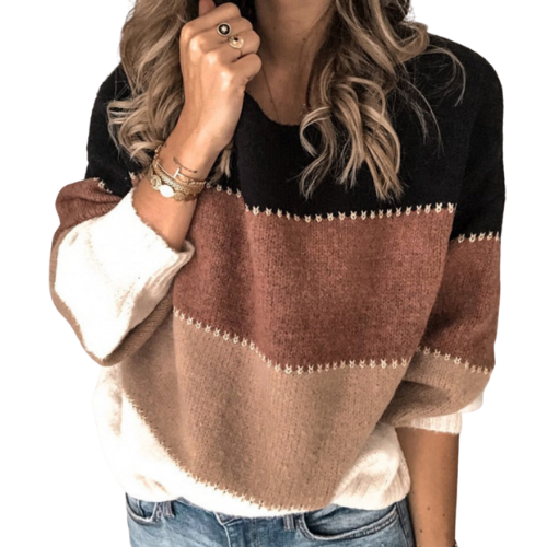 Erika | Comfy Striped Jumper