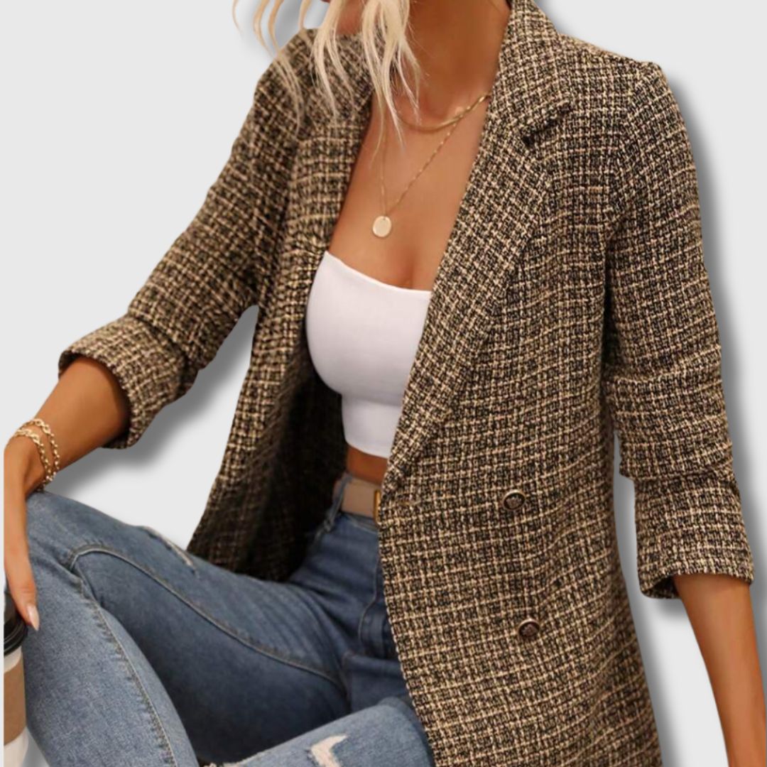 Sabine | Women's Chic Tweed Blazer
