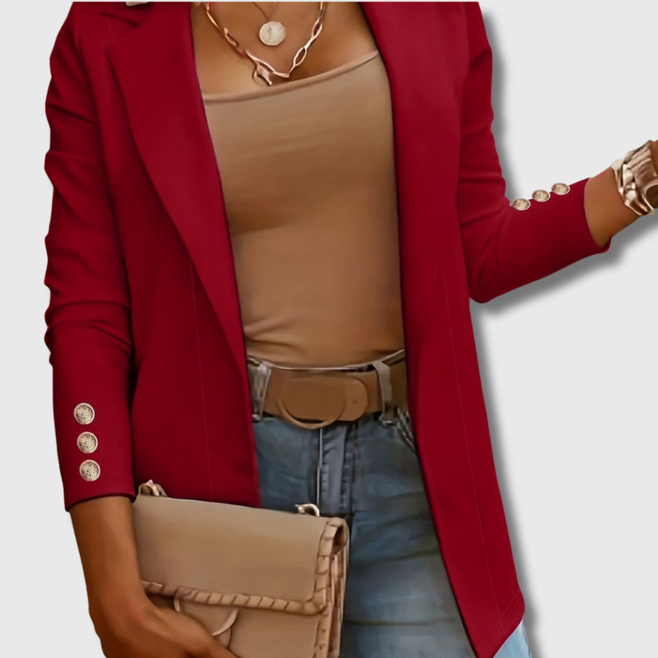 Noémie | Women's Elegant Long Jacket