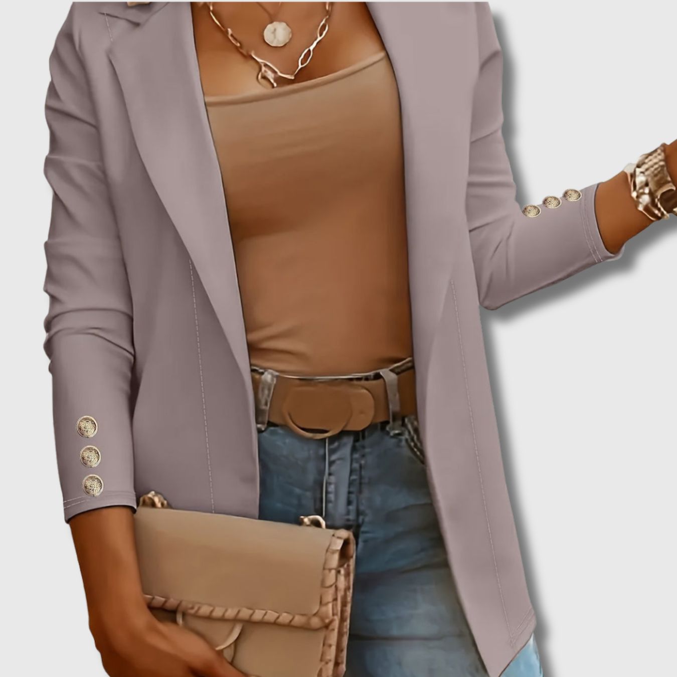 Noémie | Women's Elegant Long Jacket