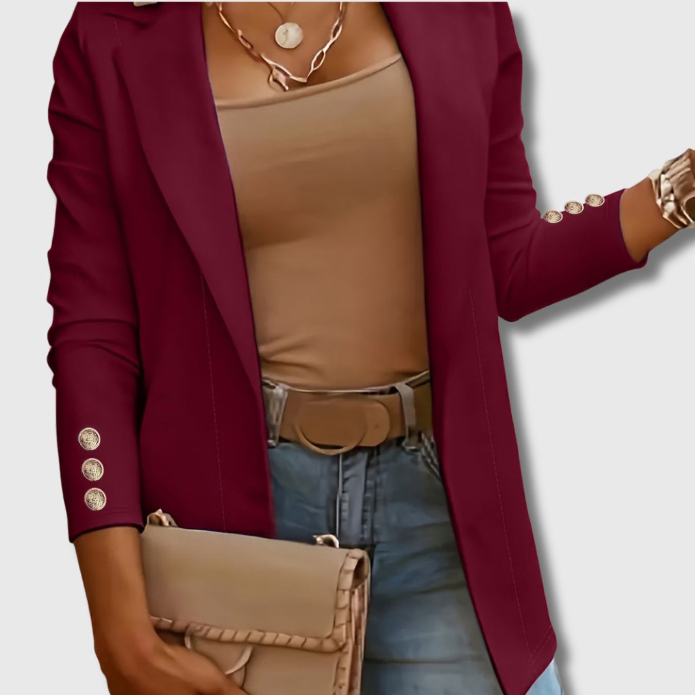 Noémie | Women's Elegant Long Jacket