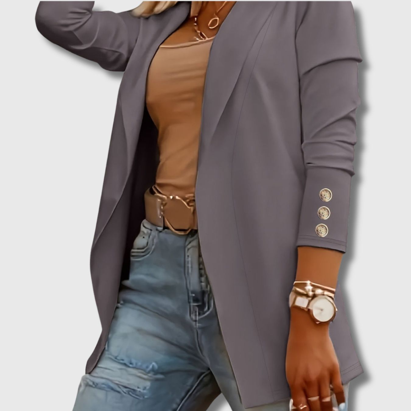 Noémie | Women's Elegant Long Jacket