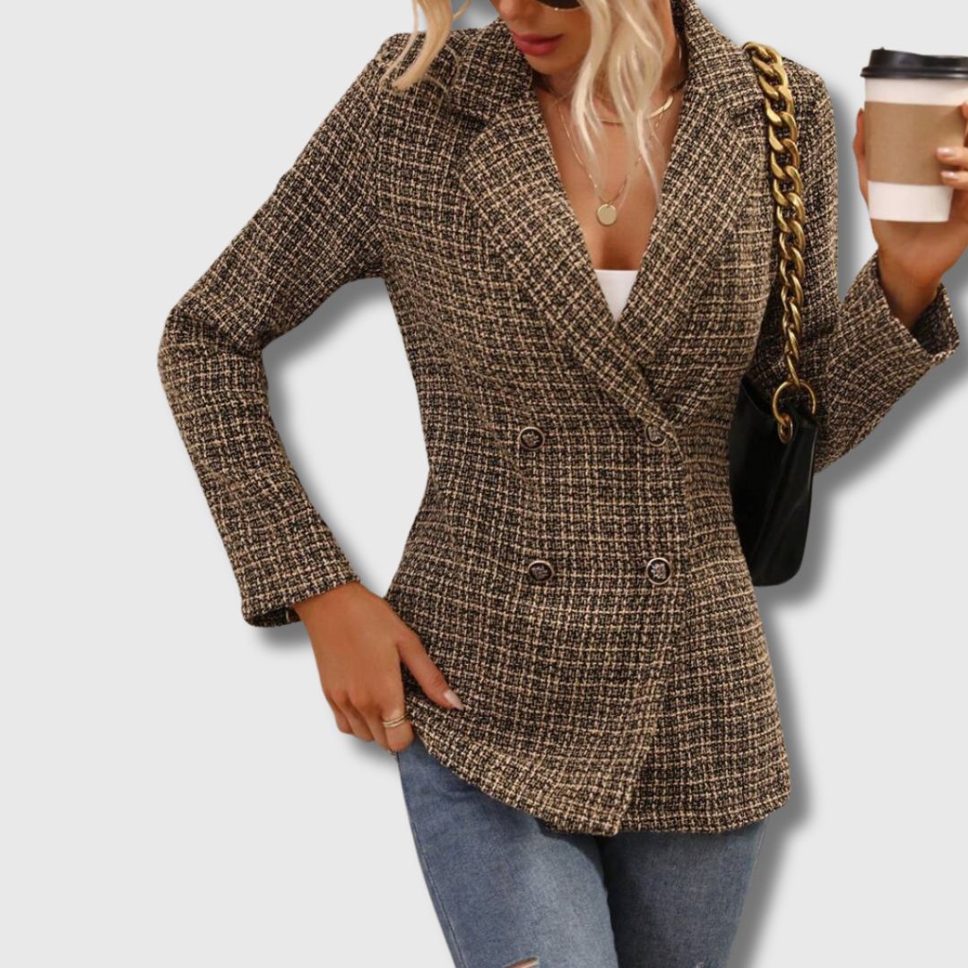 Sabine | Women's Chic Tweed Blazer