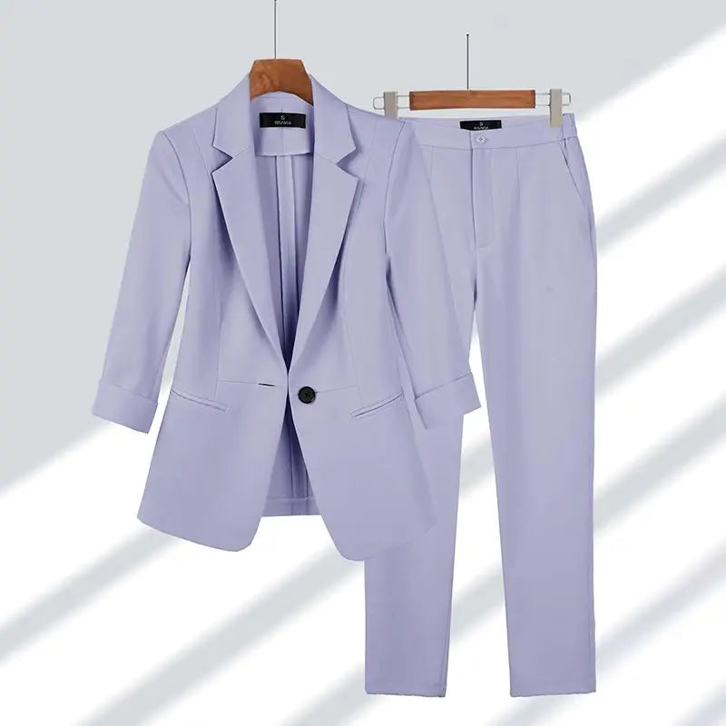 Cherry | Formal Blazer Set
