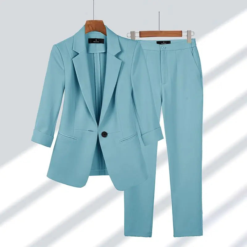Cherry | Formal Blazer Set