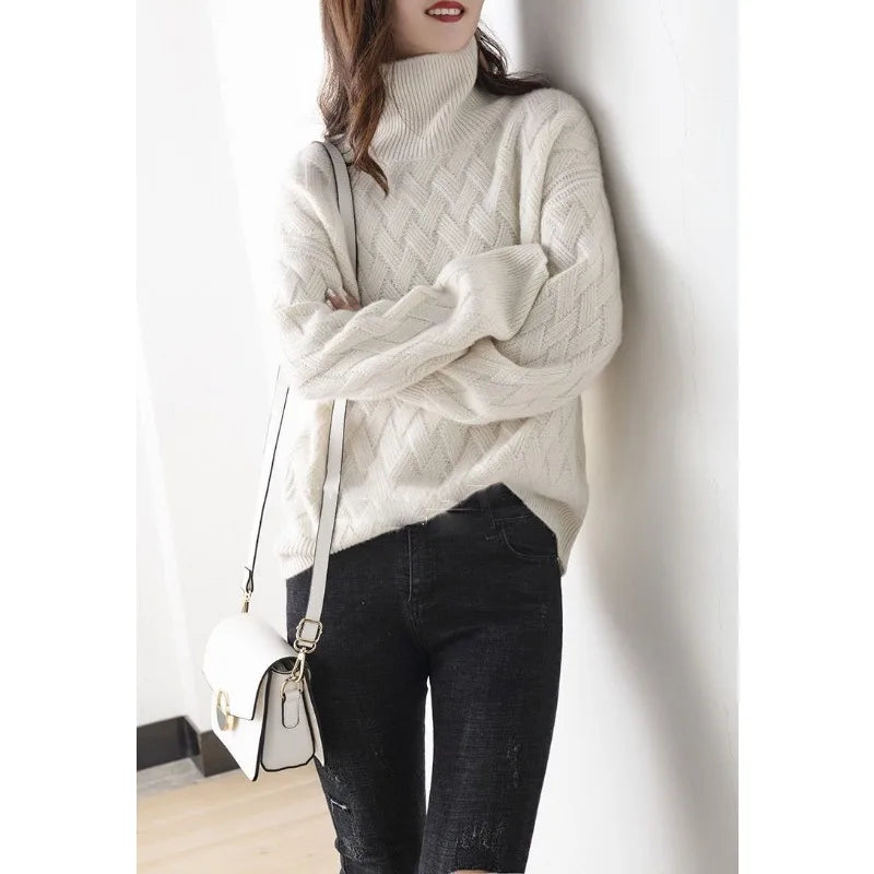 Feliciana | Roll Neck Knit Jumper