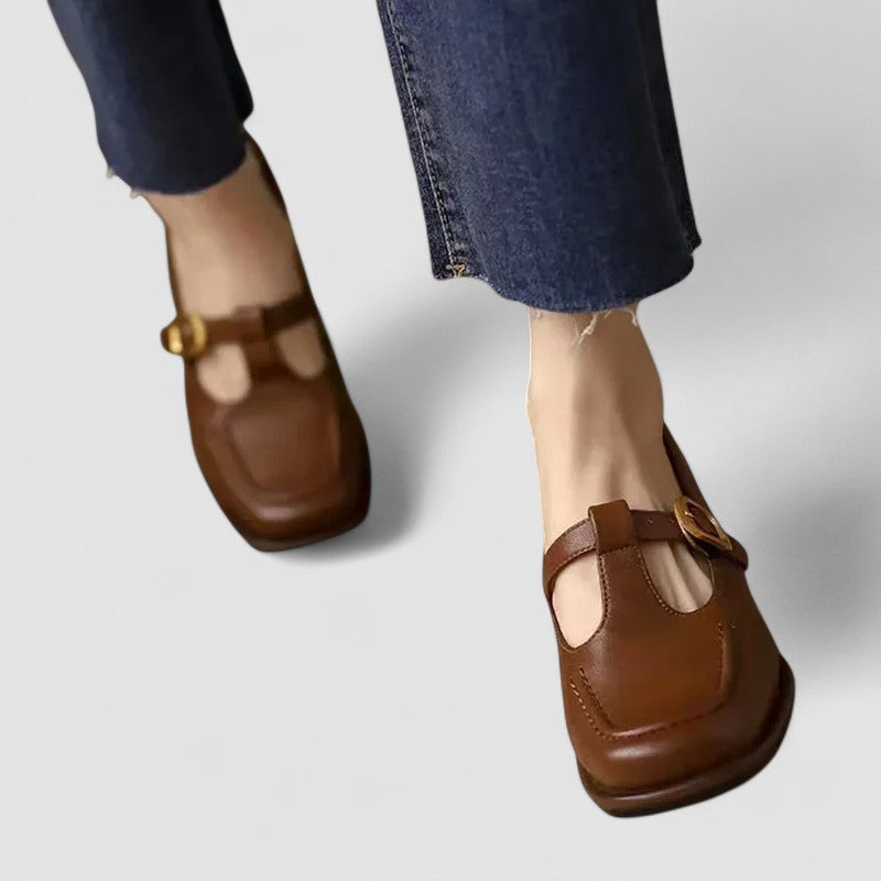 Elizabeth | Orthopaedic T-Strap Mary Jane Shoes