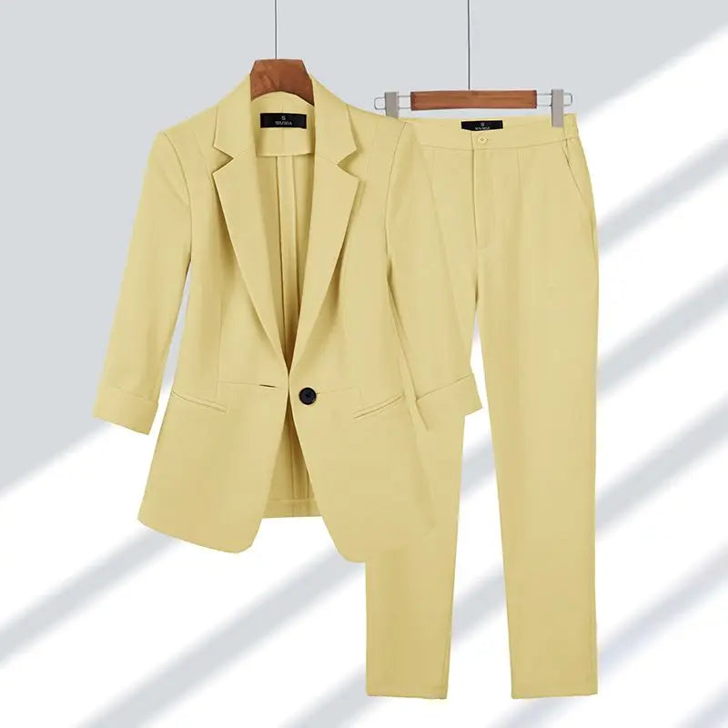 Cherry | Formal Blazer Set