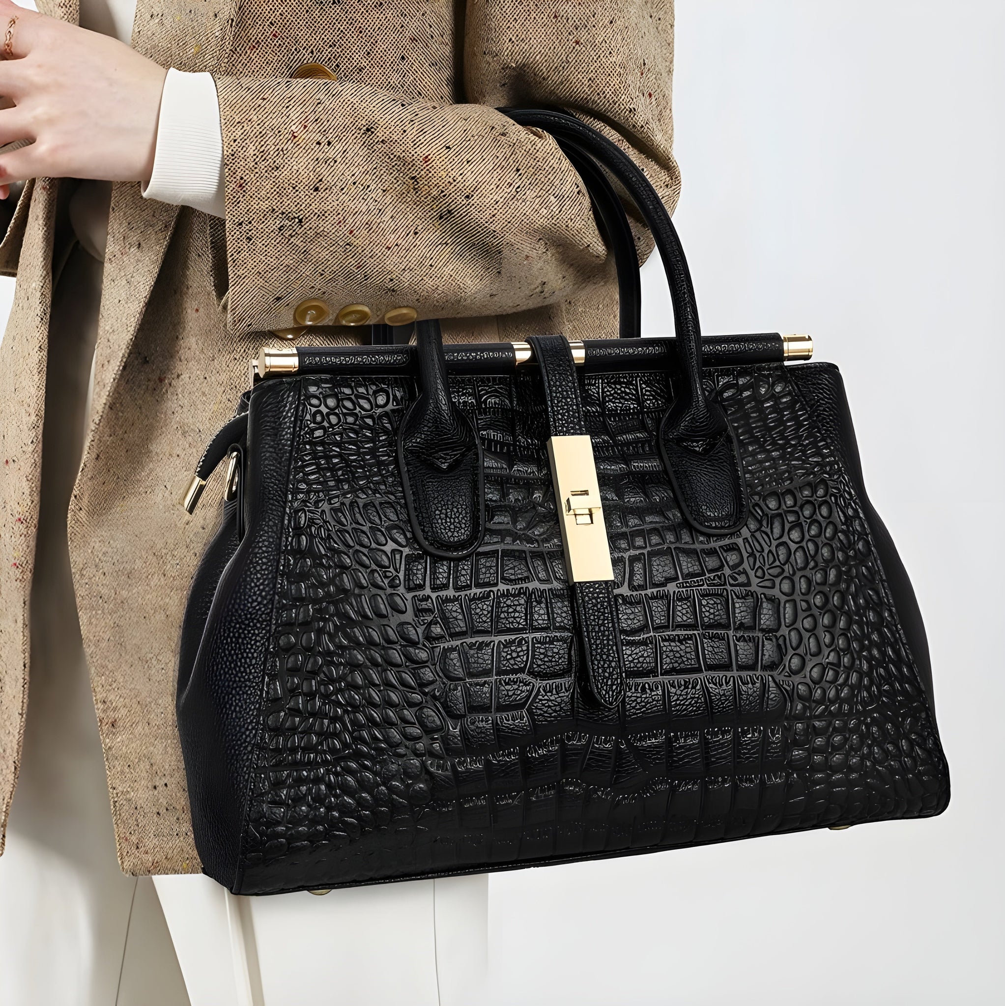 Elysian | Croc Handbag