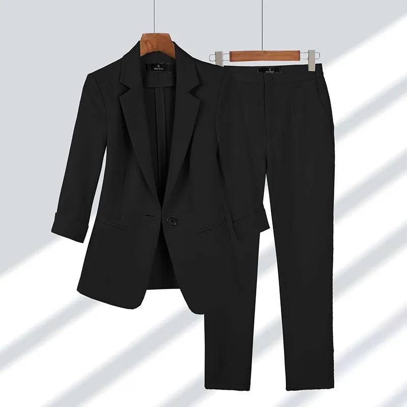 Cherry | Formal Blazer Set