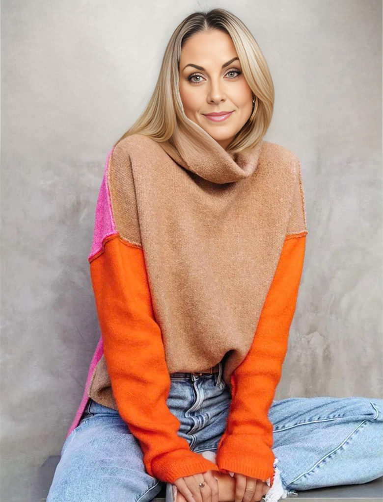 Sloane | Relaxed Roll Neck Jumper