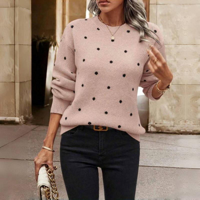 Noella | Polka Dot Knitted Jumper