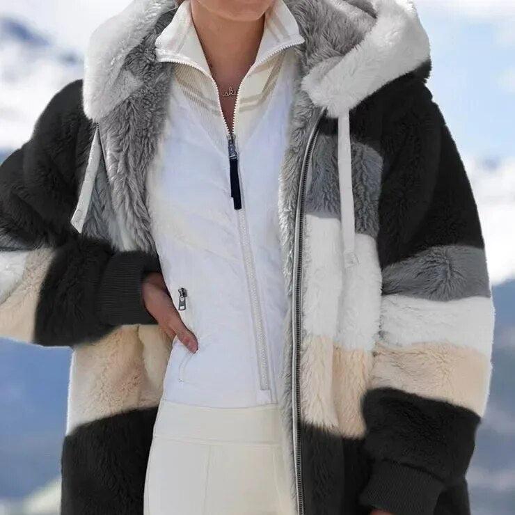 Isabella™| Winter Jacket with Hood and Zip