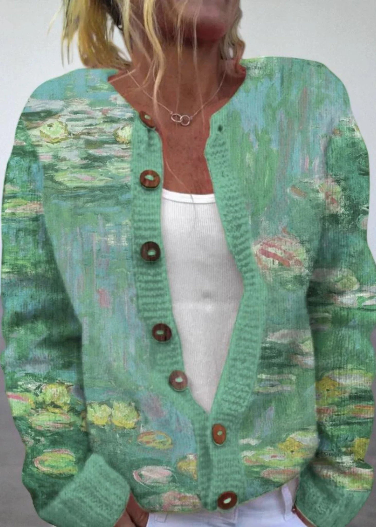 Sophie | Cardigan with print