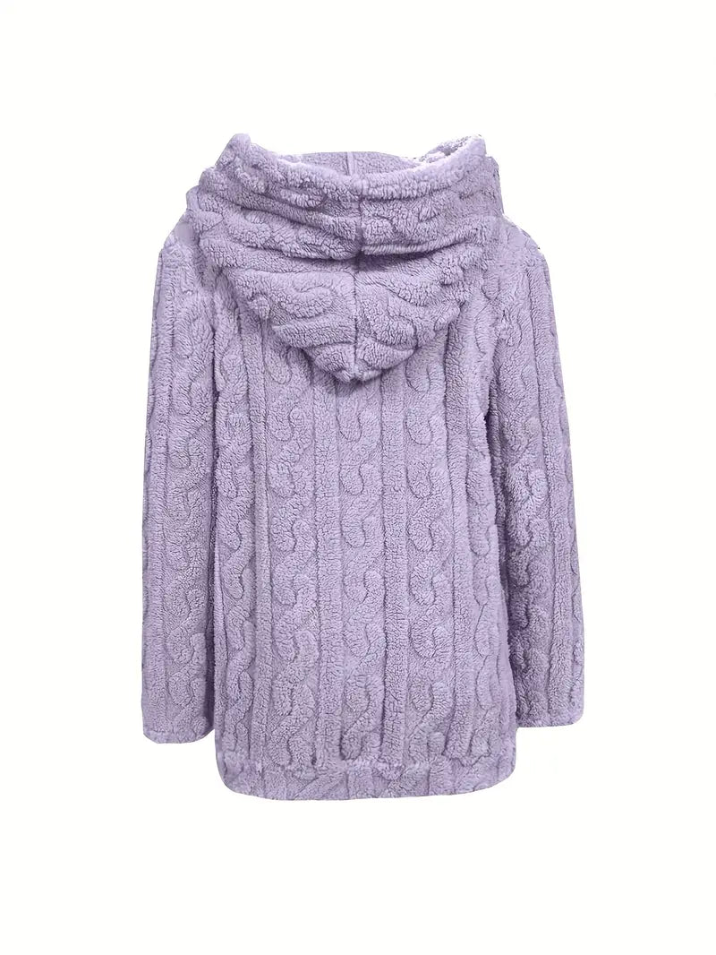 Ganka | Long-sleeved hooded jumper with zip