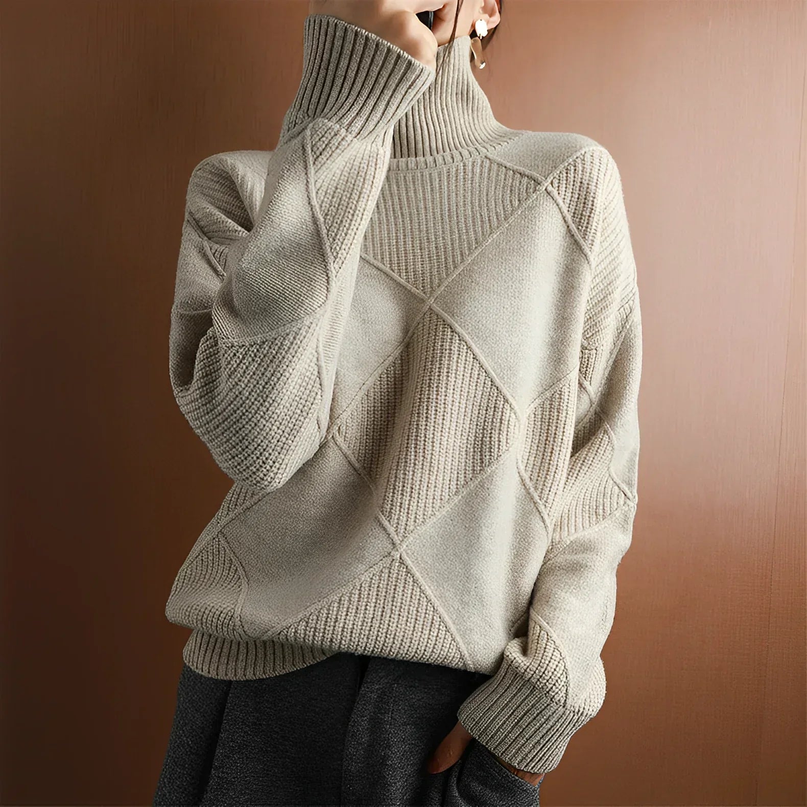 Marcelle | Roll Neck Jumper