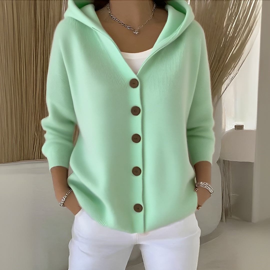 Freja™ | Soft cotton cardigan