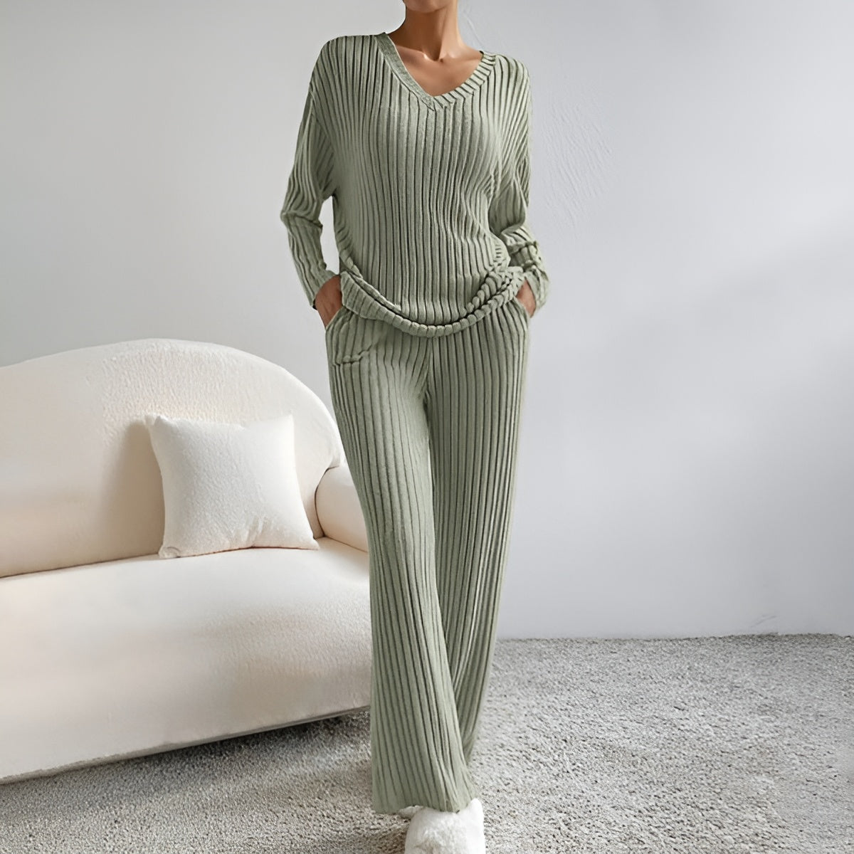 Carly | Two-Piece Knit Set