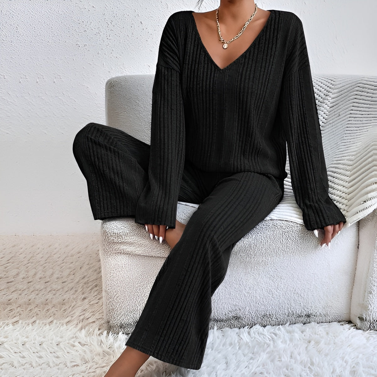 Carly | Two-Piece Knit Set